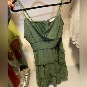 Altar’d State Dark green dress